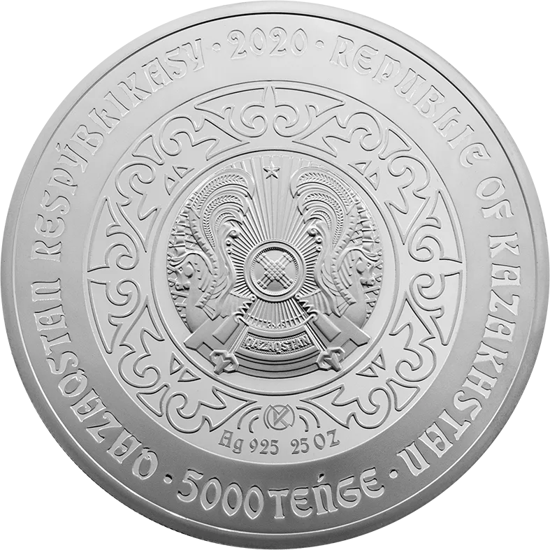 BUGY (Олень) | 5000 тенге | proof | Казахстан- Аверс