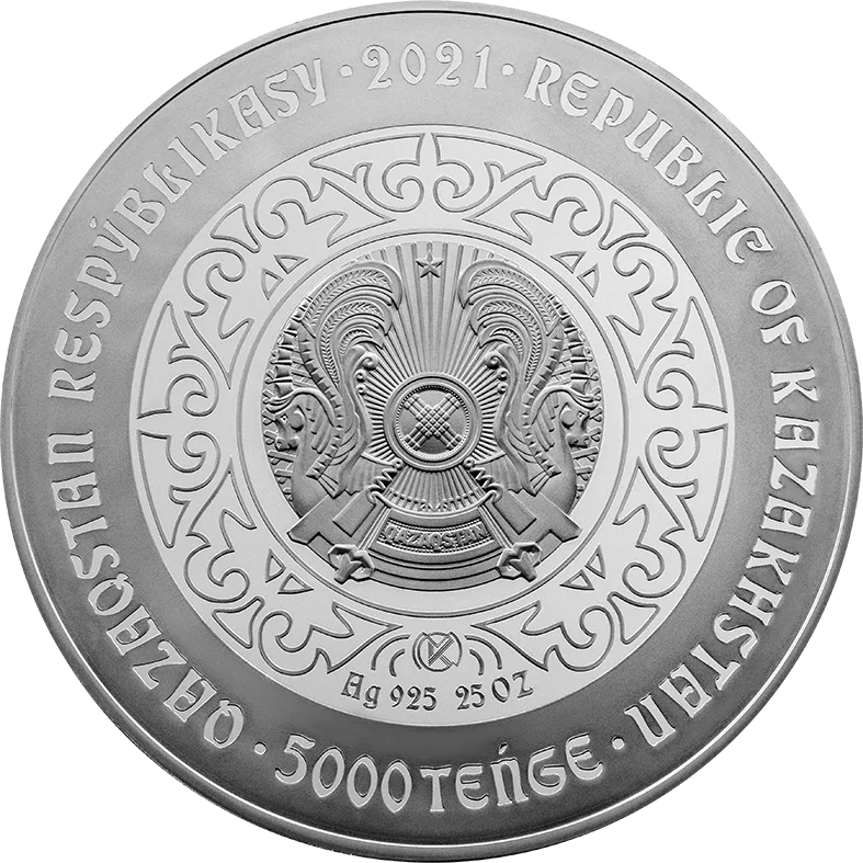 AQQÝ (Лебедь) 5000 тенге - Реверс
