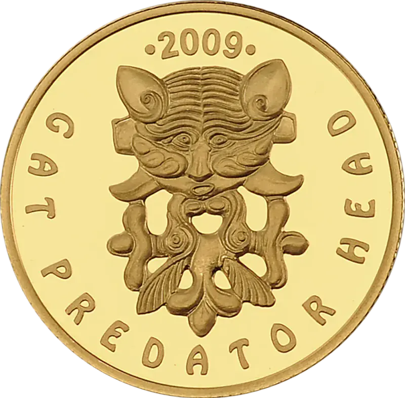 Кошачий хищник с оленем наоборот
