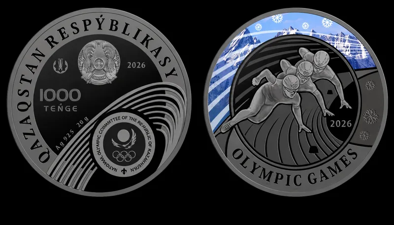 О выпуске в обращение коллекционной монеты «OLYMPIC GAMES 2026. SHORT TRACK»