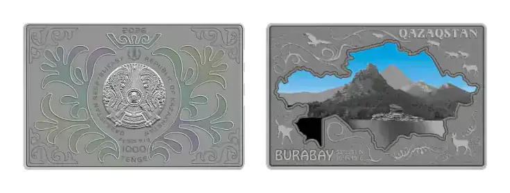 О выпуске в обращение коллекционных монет «BURABAY», «SYǴANAQ» и «35 лет СНГ» (PR-19942) · 1