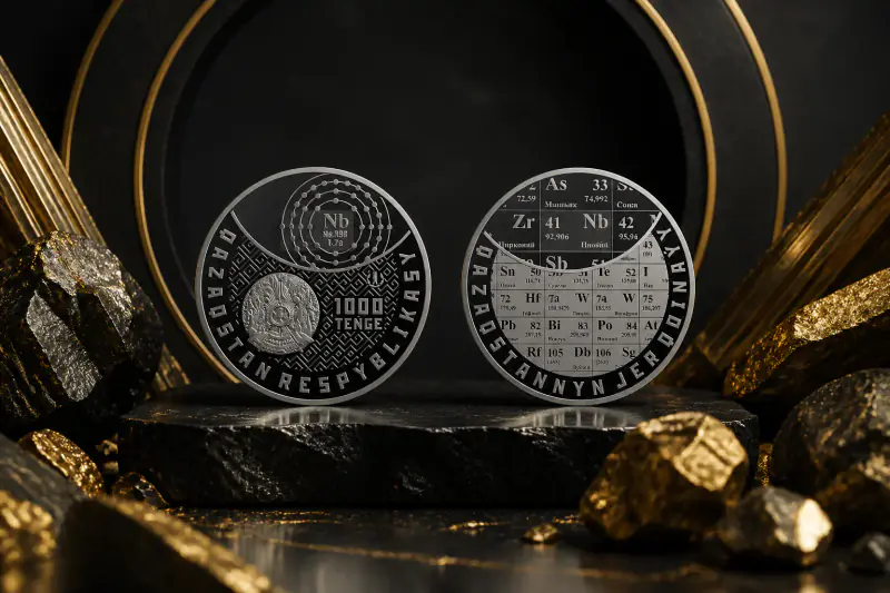 Қазақстан Ұлттық банкі «Nb (ниобий)» коллекциялық монетасын шығарады